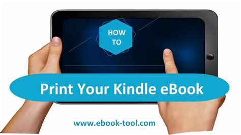 can you print kindle pages